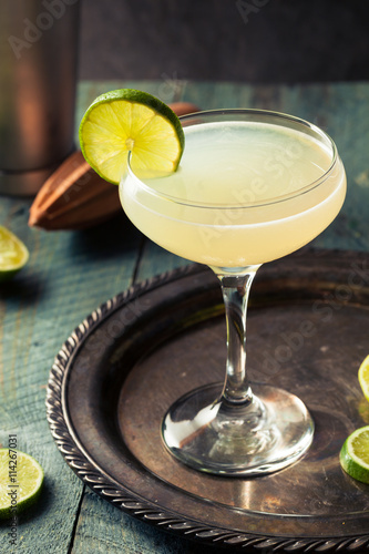 Classic Lime Daiquiri Cocktail photo