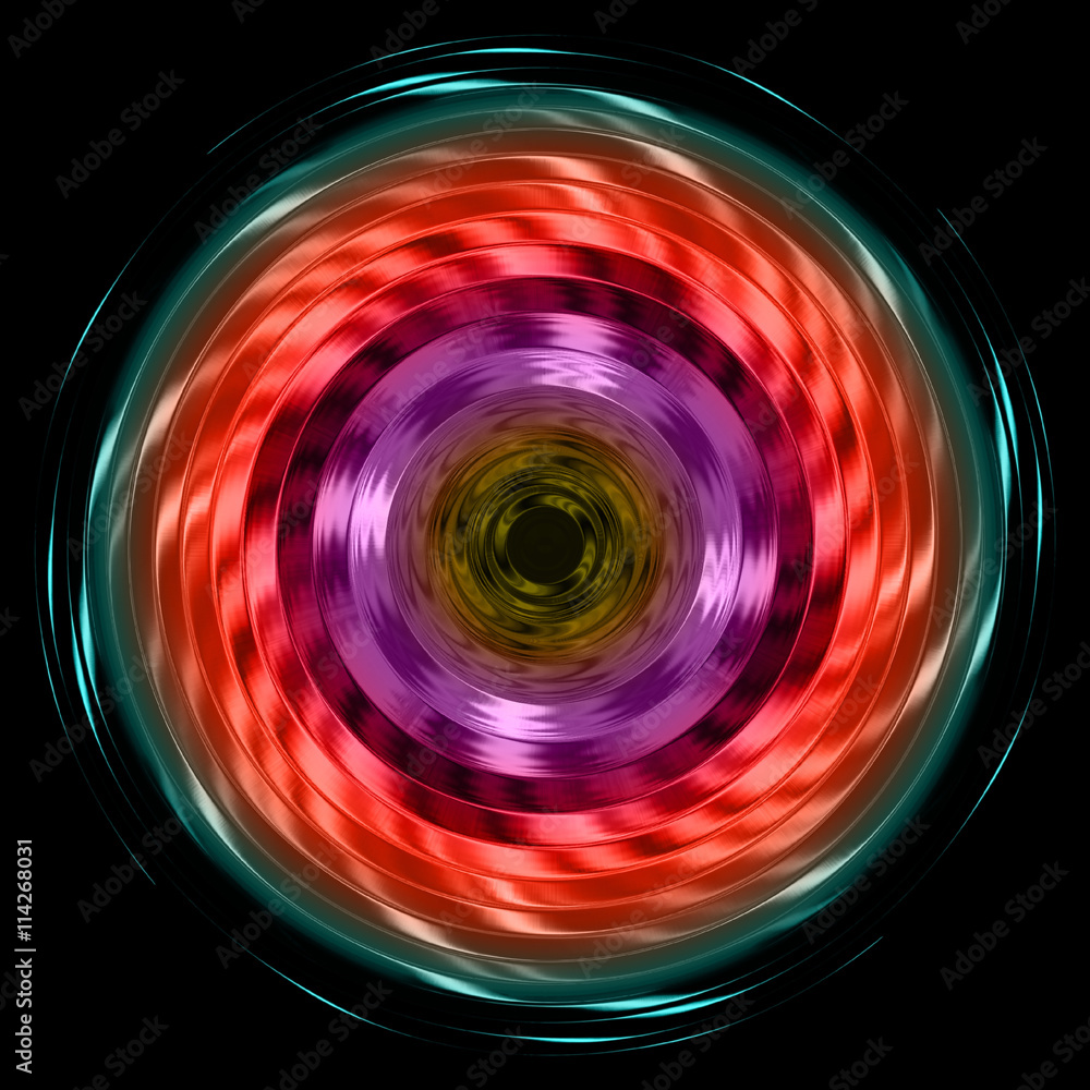 Spirale metallica multicolor Spirale metallica multicolor