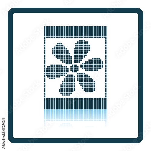 Sewing ornate scheme icon