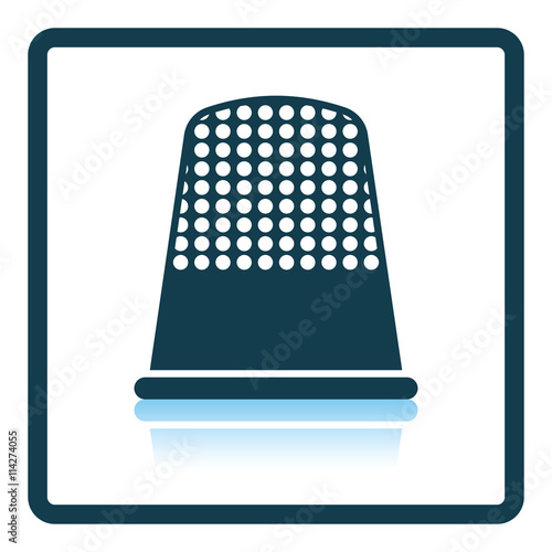 Tailor thimble icon