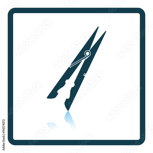 Cloth peg icon