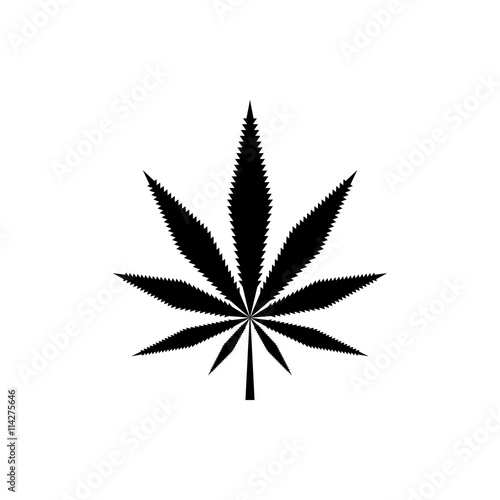 Cannabis leaf icon