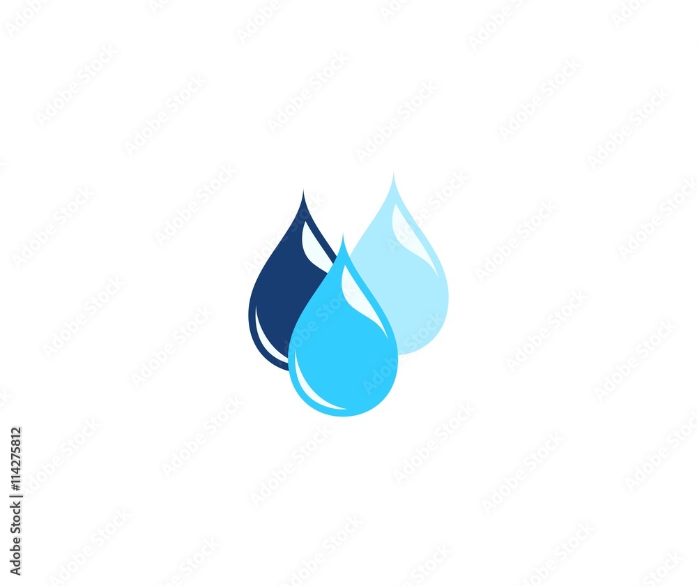 Water drop logo Water drop logo
