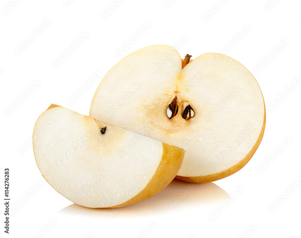 Pear isolated on the white background