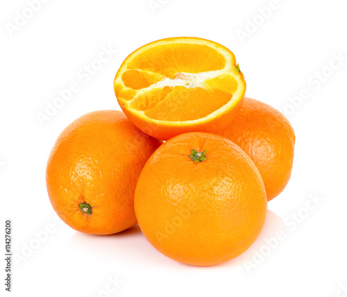 Orange fruit isolated