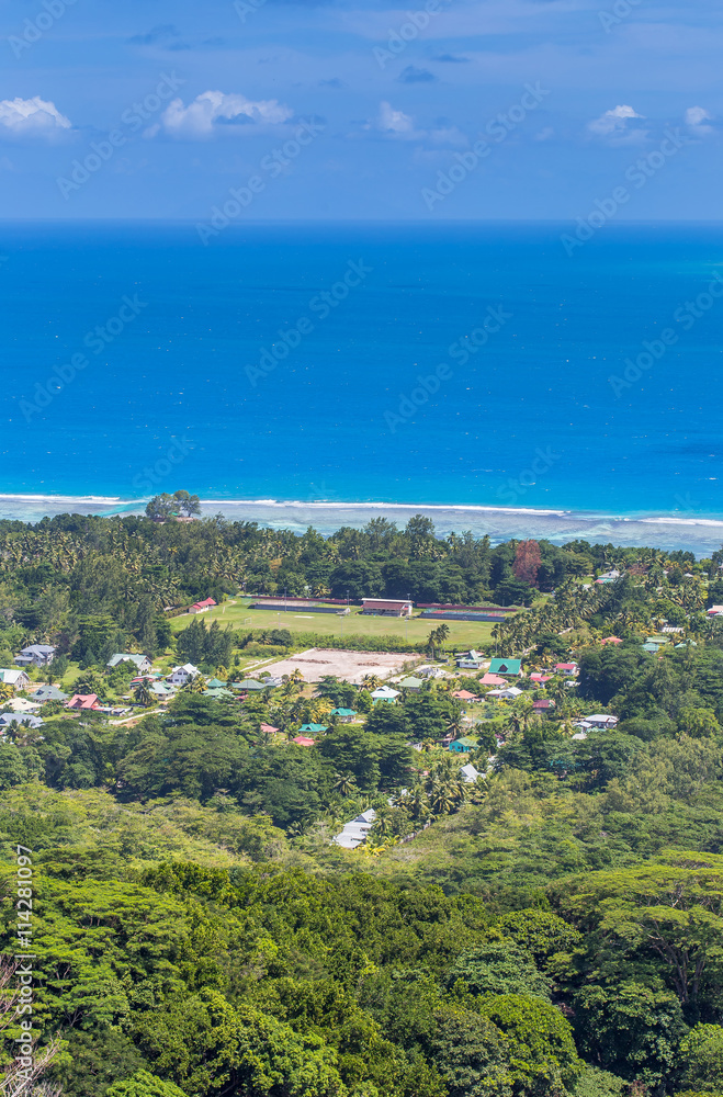 anse Réunion, la Digue, Seychelles 