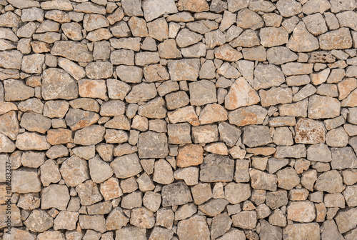 Natural stone wall gray background texture