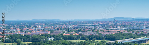 Stadtpanorama von N  rnberg