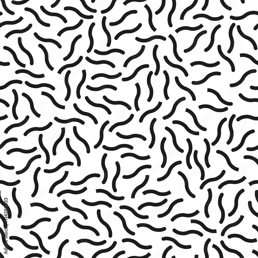 Seamless geometric pattern in retro 80s style, memphis Seamless geometric pattern in retro 80s style, memphis