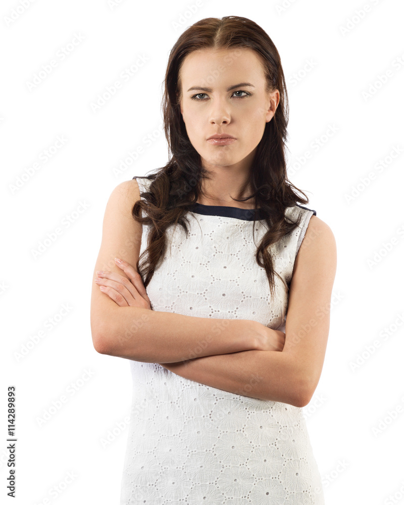 Upset woman Upset woman