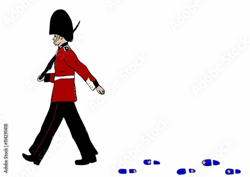 Photography Royal Guard metaphor