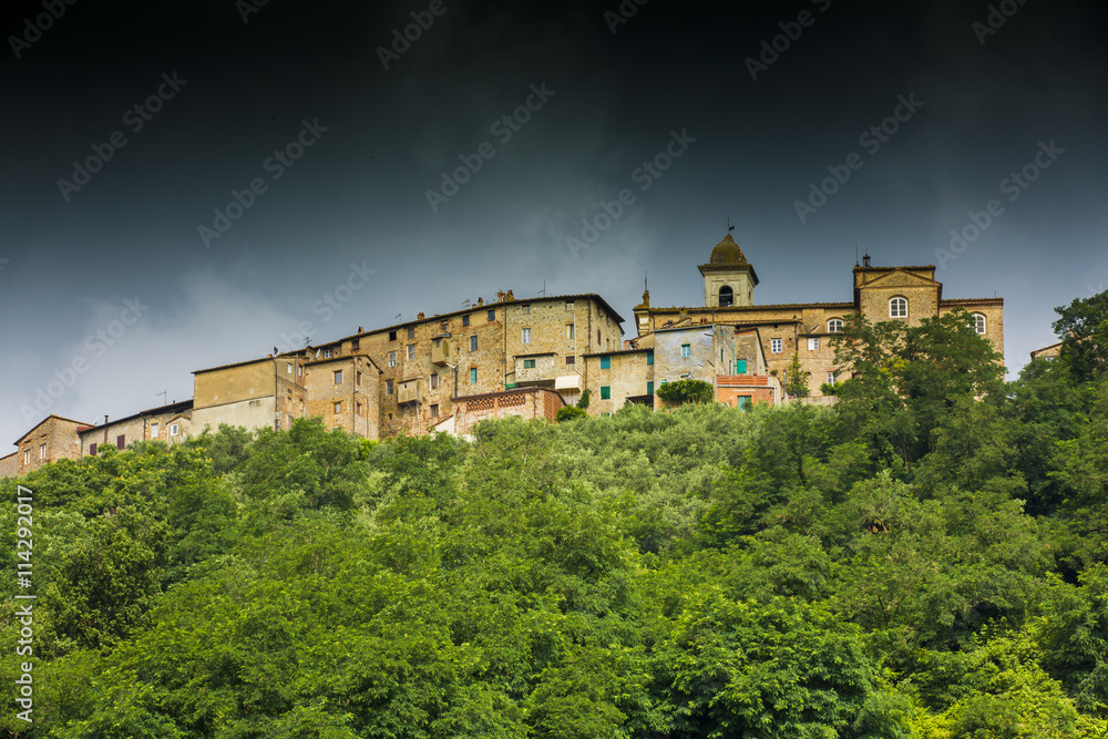 Fototapeta premium Les villages de Toscane