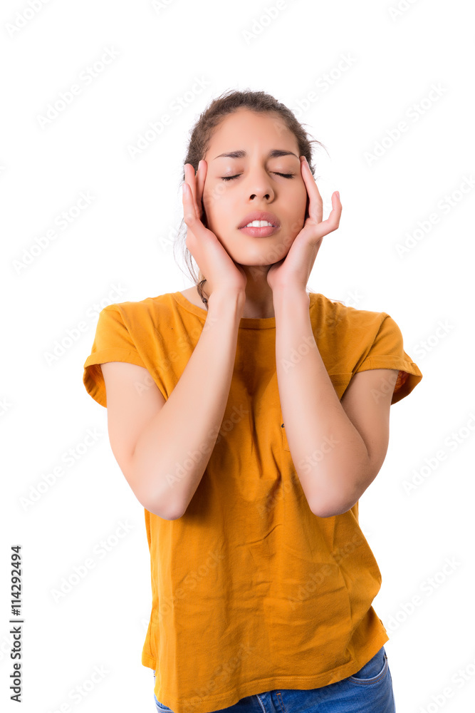 I'm so tired! I'm so tired!