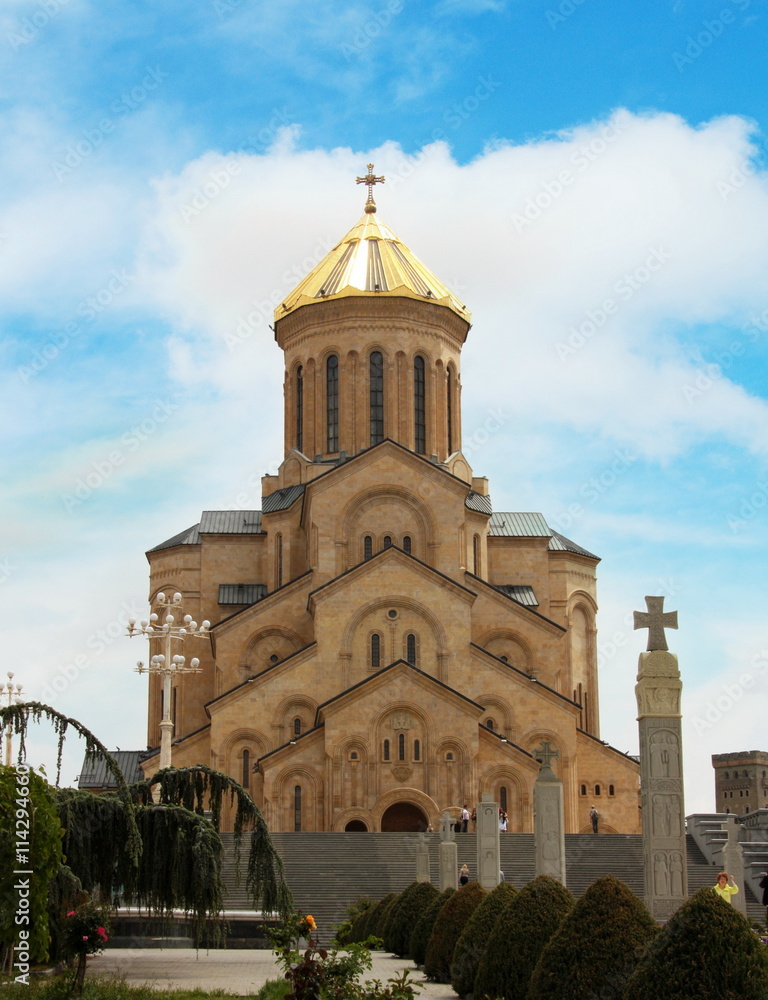 Holy Trinity church in Tbilisi.Georgia