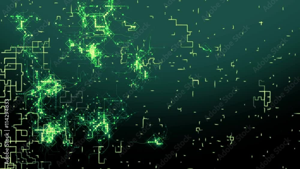 Animation of Digital Grid Animation of Digital Grid