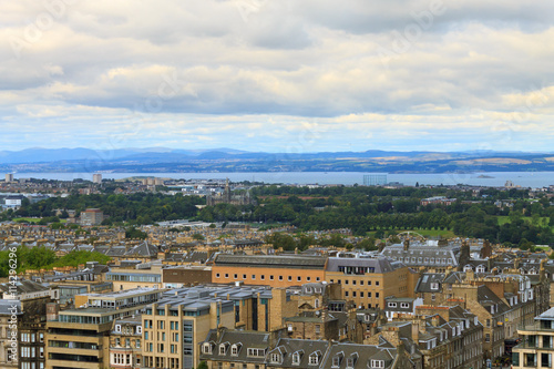 Edinburgh city panorama