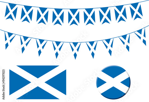 scottish bunting