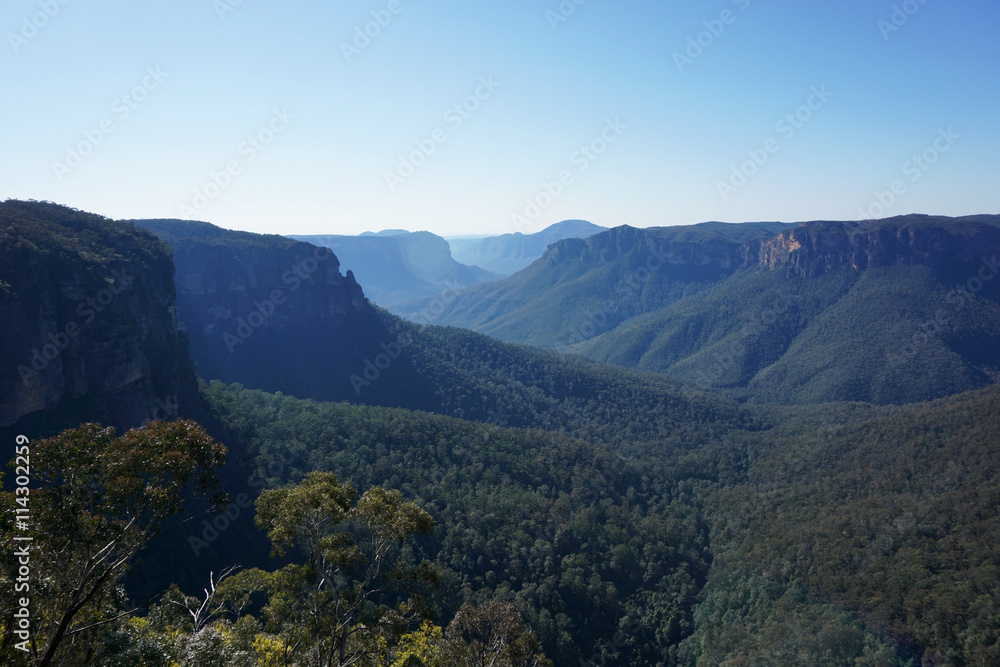 Blue Mountains National Park in Australia