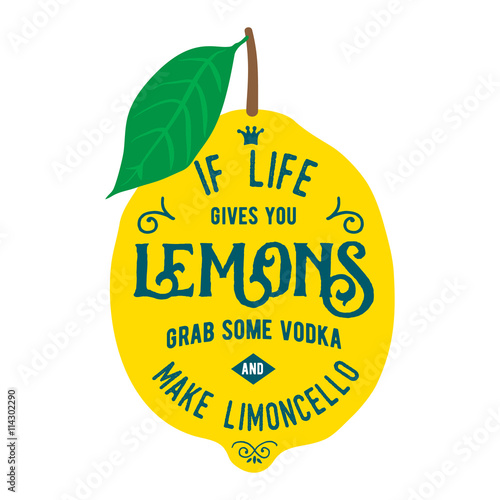 Motivation quote about lemons