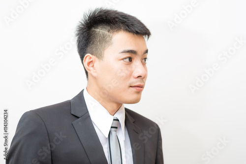 Young good smart looking asian professional business man