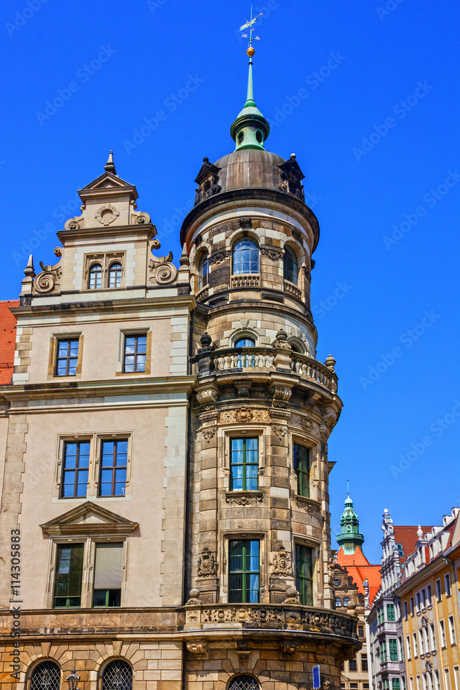 Dresden, Germany. Old town view Dresden, Germany. Old town view