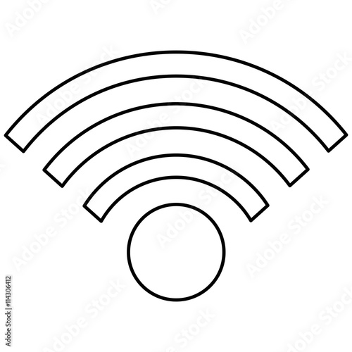 simple wifi icon