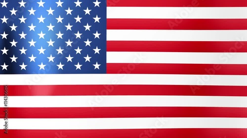 American Flag in the Wind. Part of a flag series