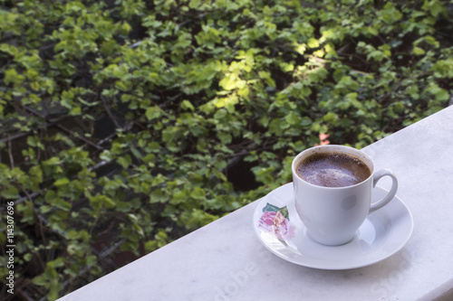 Turkish Coffee Green Landscape