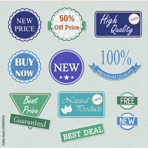 Quality badges collection