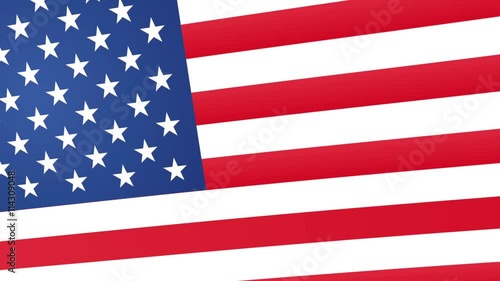 American Flag in the Wind. Part of a flag series with camera