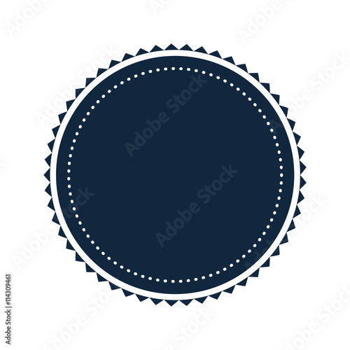 round badge icon photo