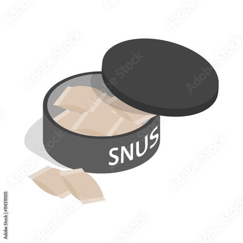 Swedish snus, chewing tobacco icon