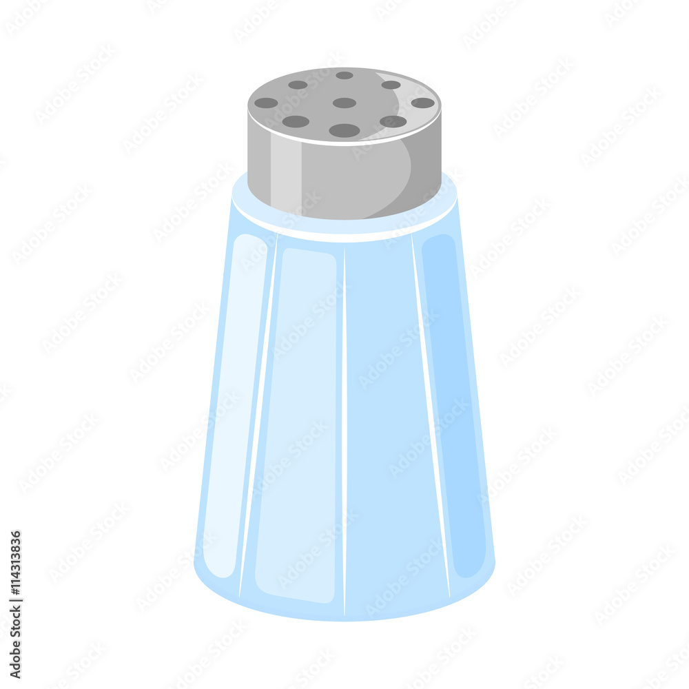 Salt shaker cartoon icon Salt shaker cartoon icon