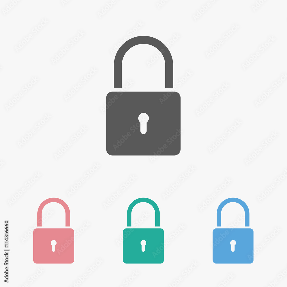 padlock icon padlock icon
