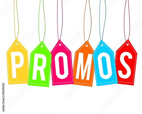 promos multicolore