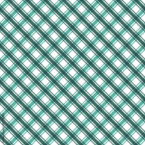 Turquoise Plaid Seamless Pattern