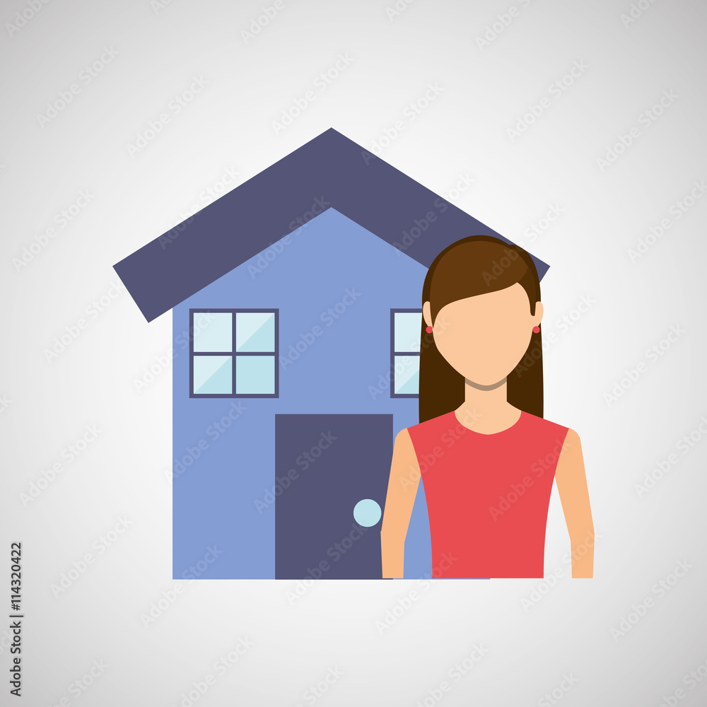 house isolated design 