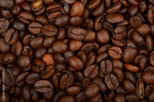 Coffee beans background