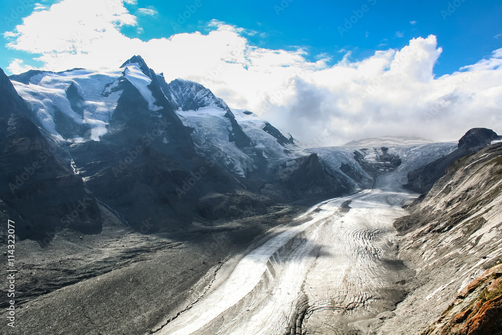 ice stream/glacier Großglockner ice stream/glacier Großglockner