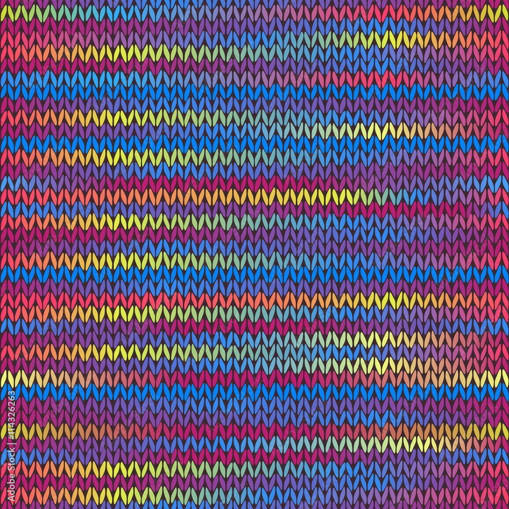 Style Seamless Knitted Melange Pattern Style Seamless Knitted Melange Pattern
