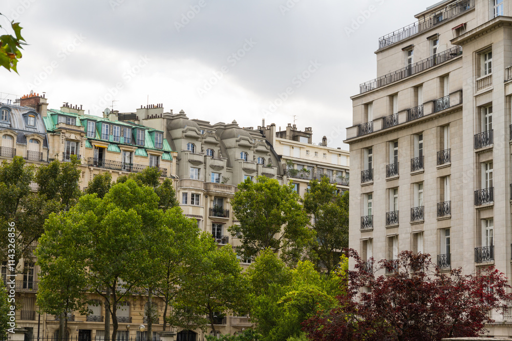 Street view, Paris.