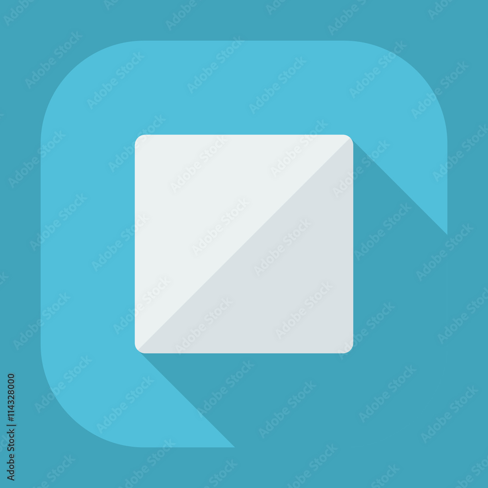 Flat modern design with shadow icon player Flat modern design with shadow icon player