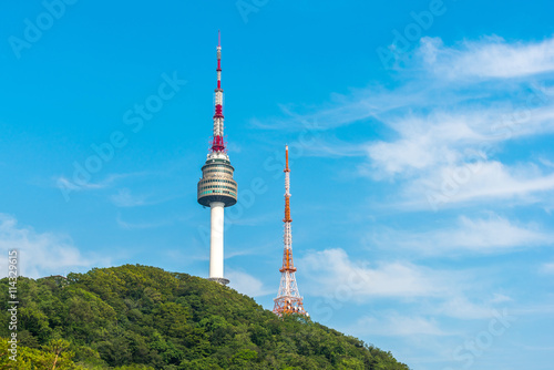 Photography Korea,Namsan Tower in Seoul,South Korea