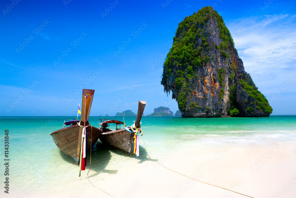 Obraz premium Rairay beach, Krabi Thailand