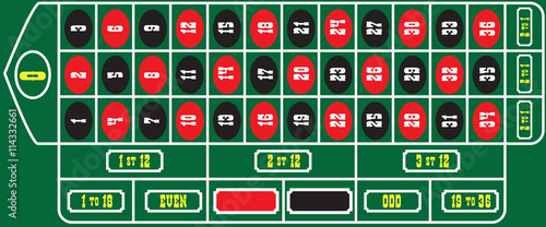 Marking table roulette