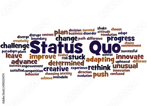 Status Quo, word cloud concept 6