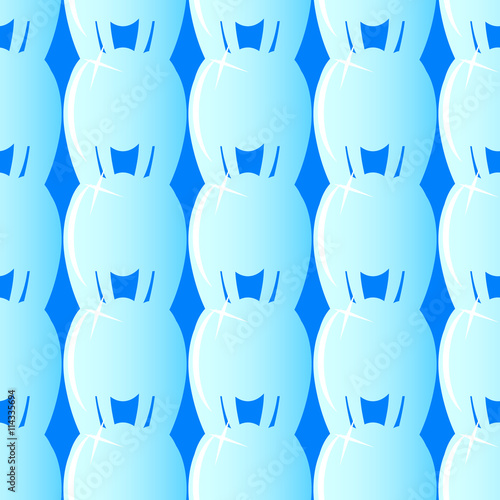 Tooth seamless pattern for dental or hygienist