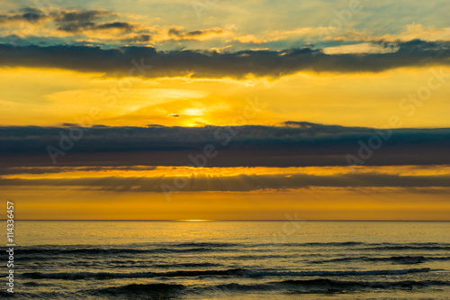 Estonia Tallinn Sunset on the Baltic Sea,district: Vääna rand