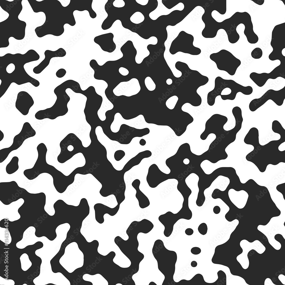 Camouflage vector seamless pattern. Camouflage vector seamless pattern.