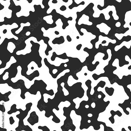 Camouflage vector seamless pattern.